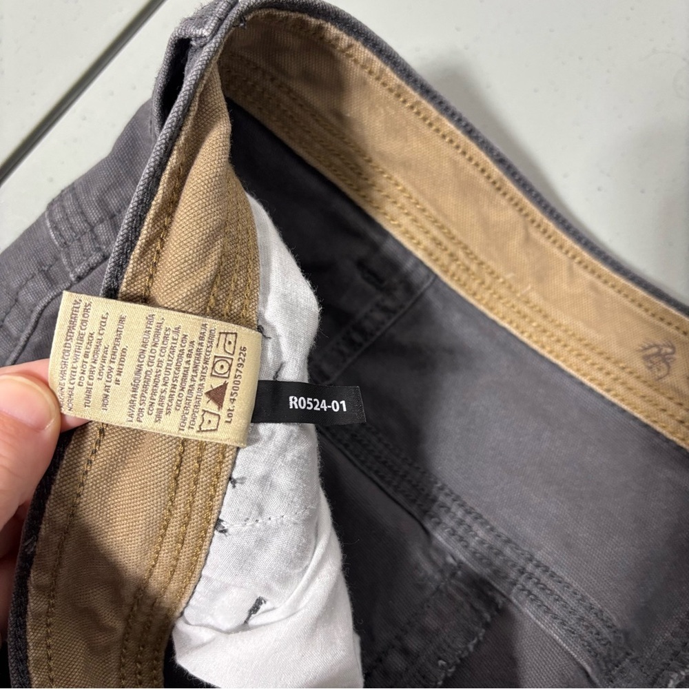 Legendary Outfitters 38/29 Men's Pants Cotton Canvas Outdoor Hiking Neutral Gray - Picture 7 of 10